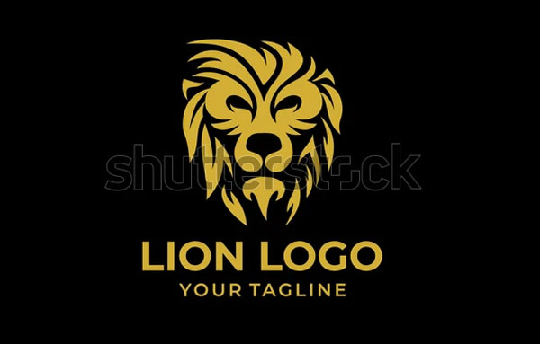 Lion Logo Design Vector Template