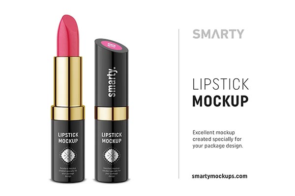 Lipstick Mockup PSD Template