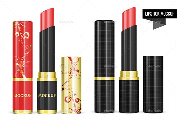 Lipstick Mockups Template
