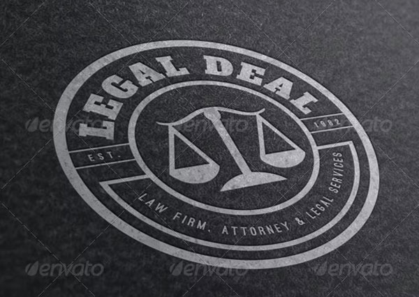 Logo Badges Law Firm Design Templates