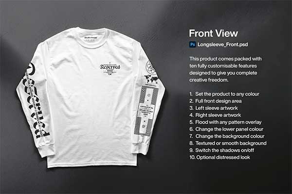 Long T-Shirt Mockups | 28+ Photoshop, Vector, Eps, Png, Format Free &  Premium Downloads
