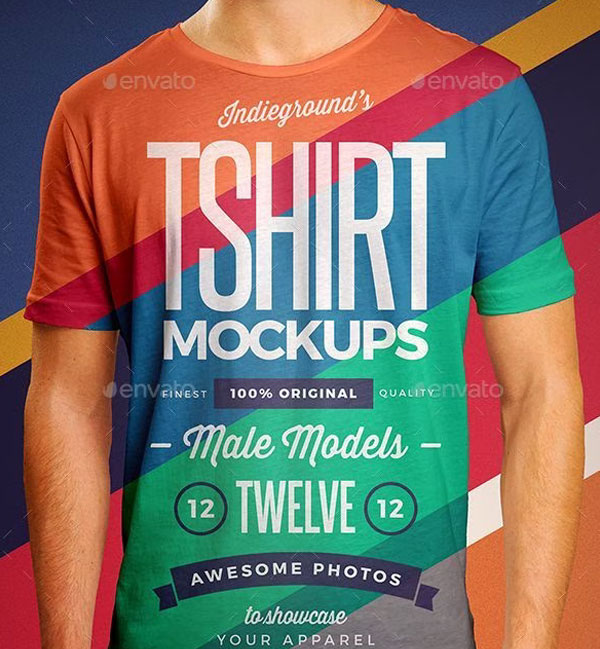 Long-sleeved T-shirt Mockup