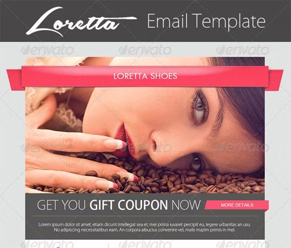 Loretta Ecommerce Newsletter Template