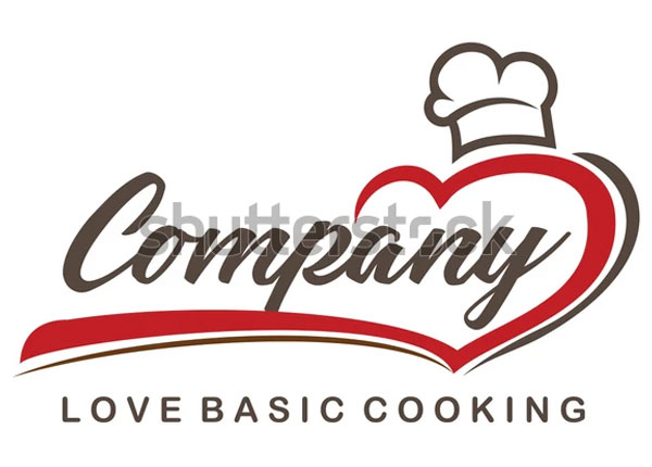 Love Cooking and Chef Logo