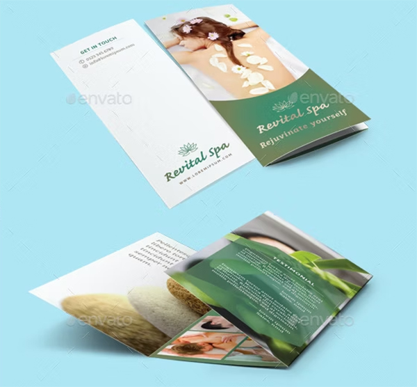 Luxury Beauty Spa Care Brochure Template