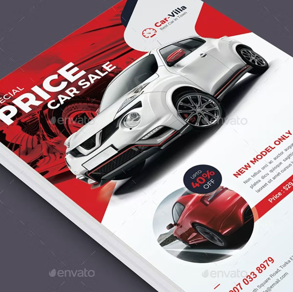 Luxury Car Sales Flyer Design