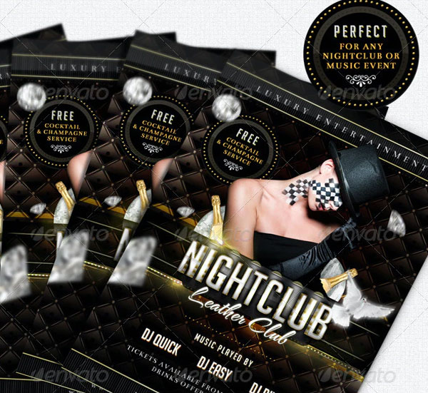 Luxury Nightclub Event Flyer Template