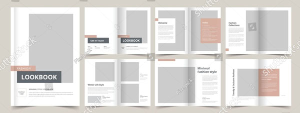 Magazine layout Design Template Download