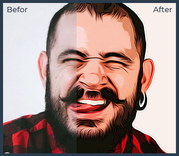 Magic Vector Line Painting Photoshop Action
