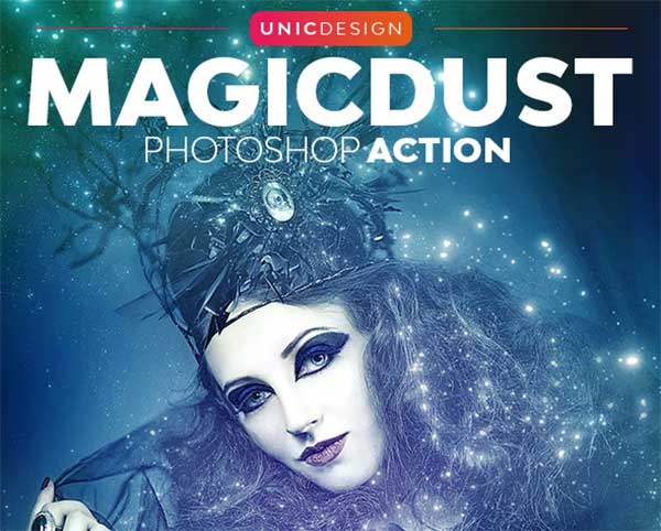 MagicDust Powder Photoshop Action