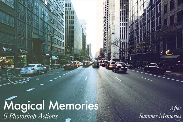 Magical Memories Photoshop Actions Templates