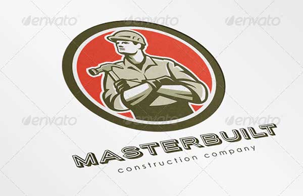 Masterbuilt Construction Logo Template