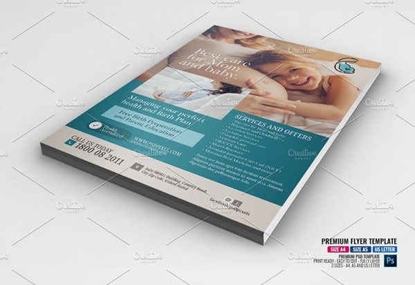 Maternity Clinic Services Flyer