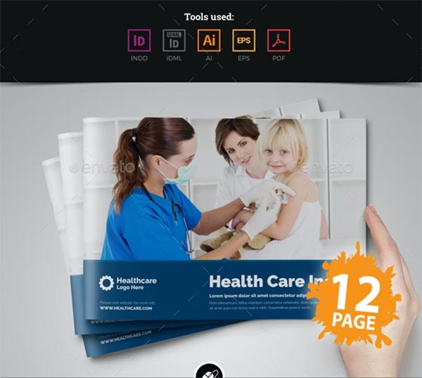 Medical Health Care Brochure Designs