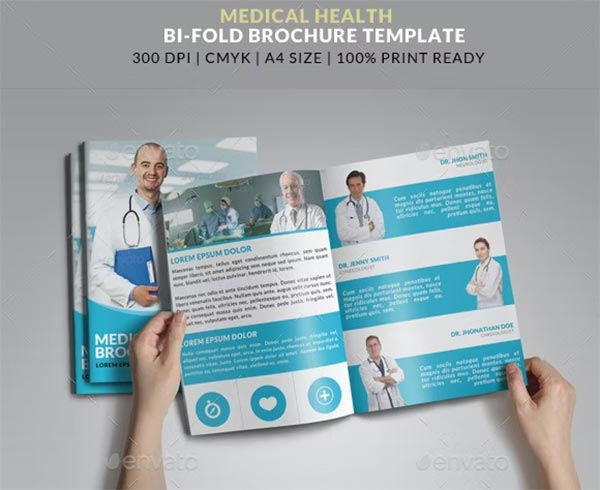 Medical Health Doctor Hospital Bifold Brochure