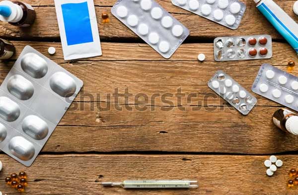 Medical Pills Mockup