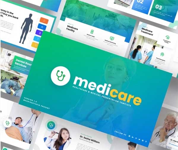 Medicare - Healthcare & Medical Keynote Template