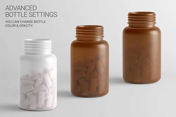 Medicine Bottle Mockups