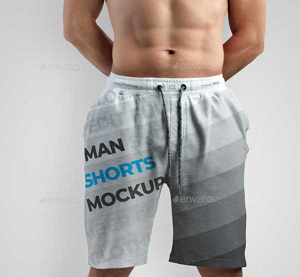 Men Boxer Shorts Mock-Up