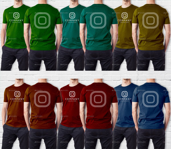 Men Multipurpose Tshirt Mock Up