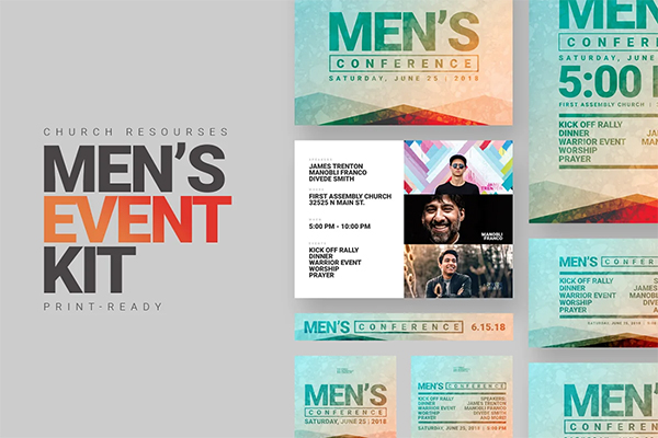 Men's Church Event Kit