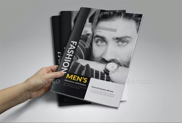 Men's Fashion Magazine Design
