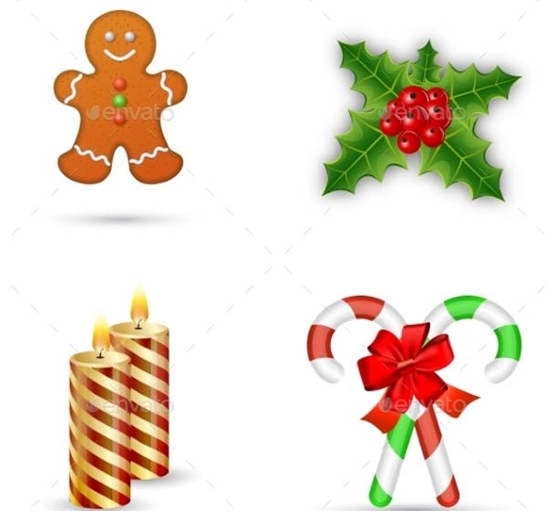 Merry Christmas Design Elements