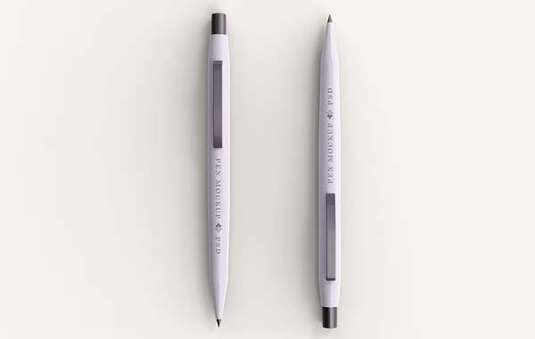 Metal Pencil Case Mockup