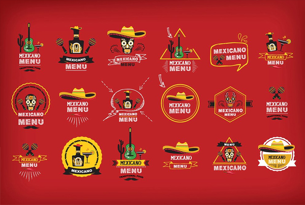 Mexican Food Logos