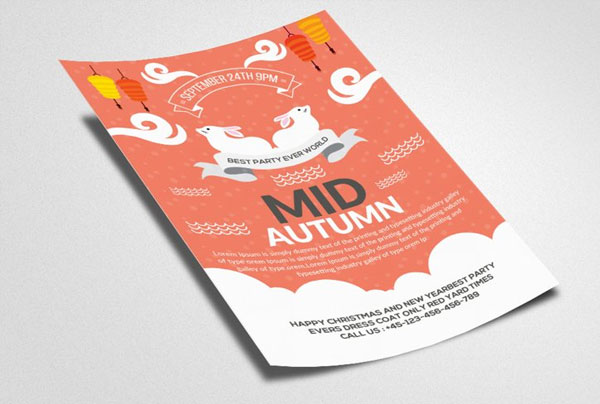 Mid Autumn Festival Flyer