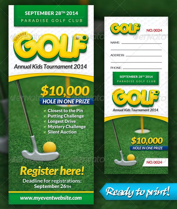 Mini Golf Golf Event Banners