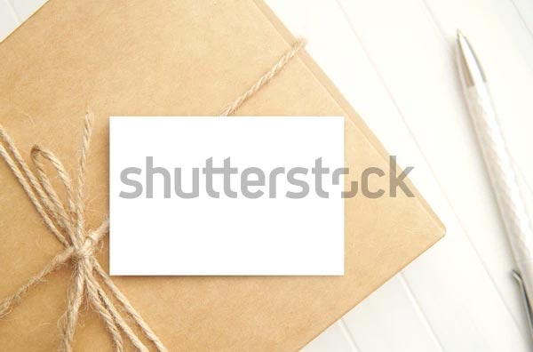 Mini Paper Card Mockup