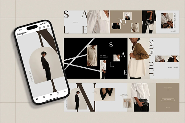 Minimal Instagram Carousel Template