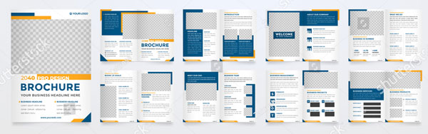 Minimalist Business Brochure Premium Template