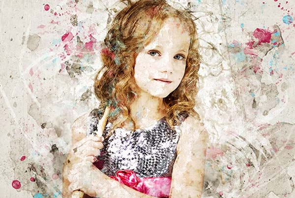 Mixed Art Photoshop Action