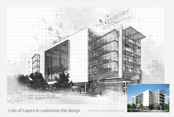 Modern Architecture Sketch Photoshop Actions