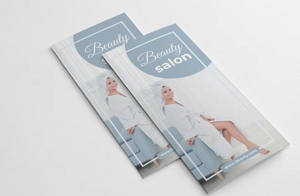Modern Beauty Salon Trifold Brochure