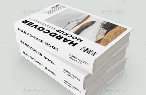 Modern Book Cover Mockup Online