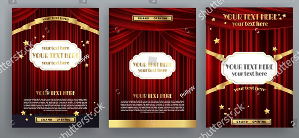 Modern Circus Flyer Design Template Download