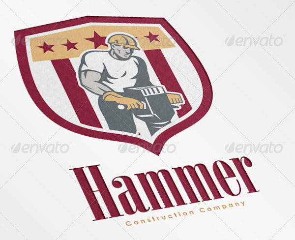 Modern Construction Company Logo Design