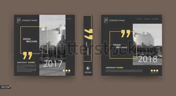 Modern Marketing Plan Brochure Template