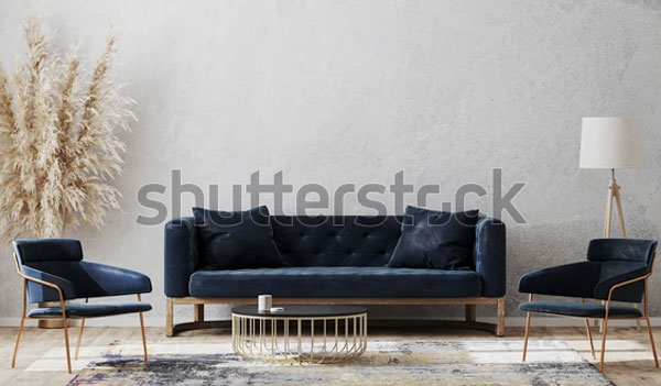 Modern living Room Mock-up
