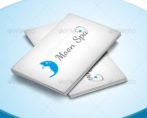 Moon Spa Logo Template