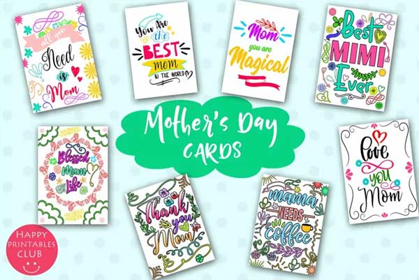 Mother's Day Cards for Moms