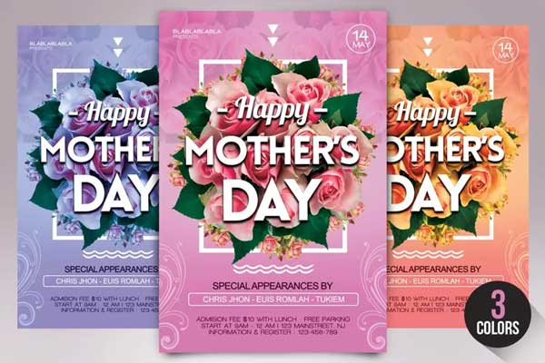 Mothers Day Flyer Design