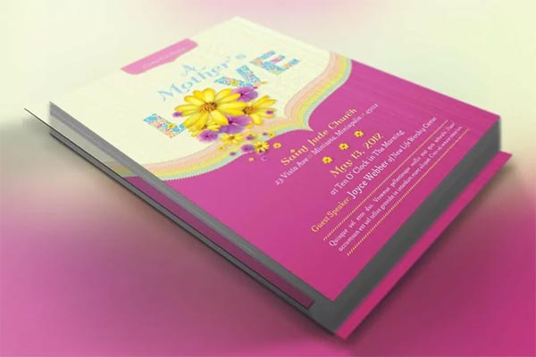 Mothers Love Church Flyer Template