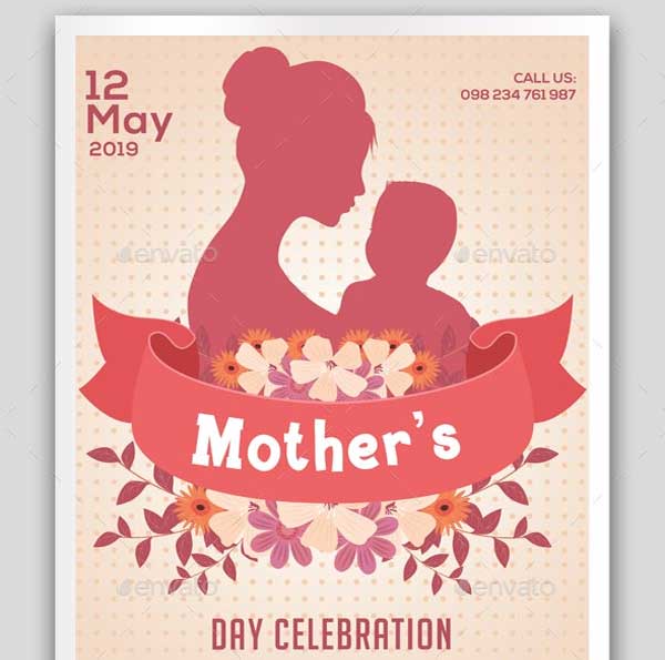 Mothers day Flyer Design Template