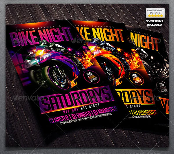 Motorcycle Event Flyer