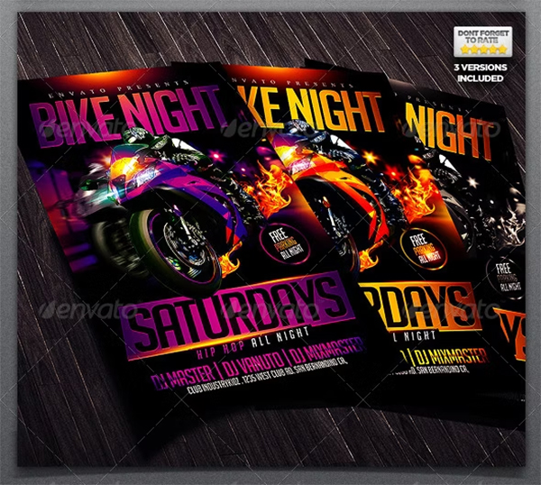 Motorcycle Event Flyer