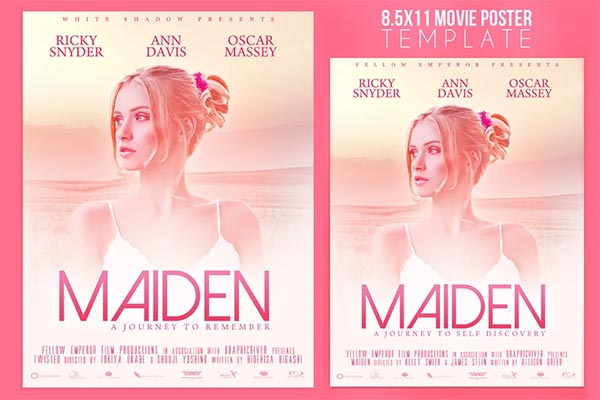 Movie Poster Template Design